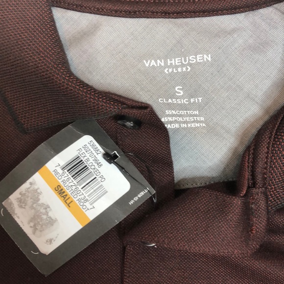 ❌SOLD❌Van Heusen Men's Flex Colorblock Polo Shirt - Picture 6 of 7